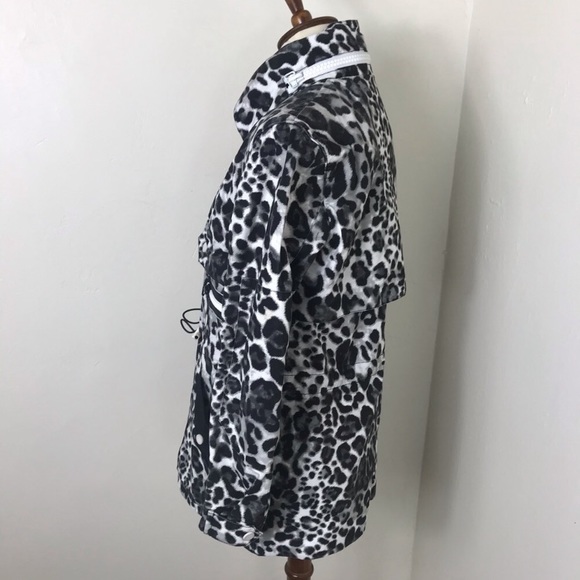 Sandro leopard print parka jacket - Picture 6 of 10